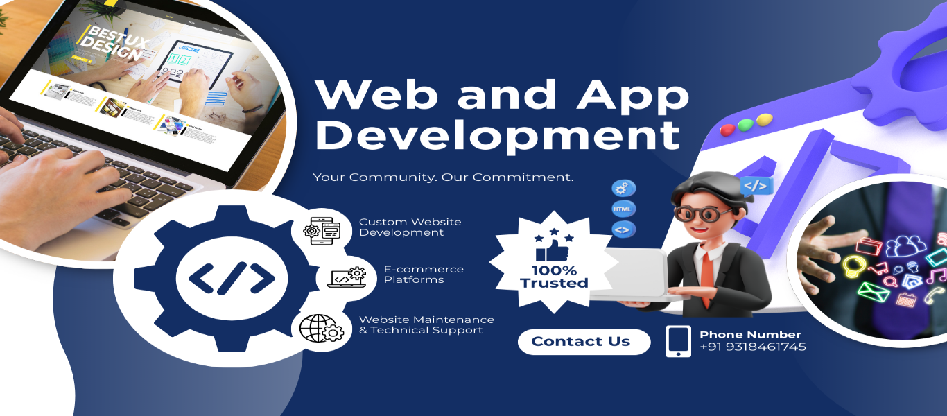 Mobile App Development & SEO Services Company in Faridabad & Ghaziabad - Web and App Development Experts