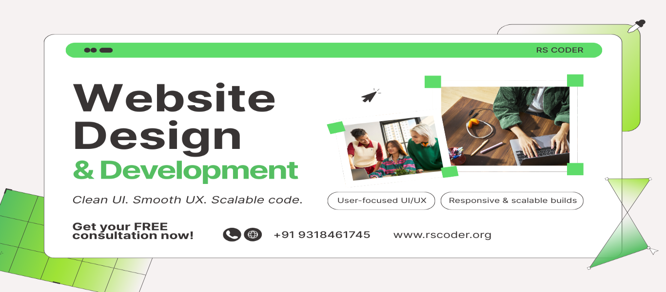 Best Website Development Company in Faridabad & Ghaziabad - Professional Web Design & Custom Website Development Services