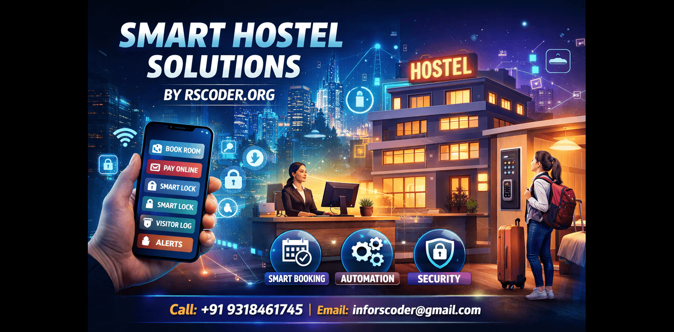 Smart Hostel: The Future of Digital Hostel Management & Booking Solutions