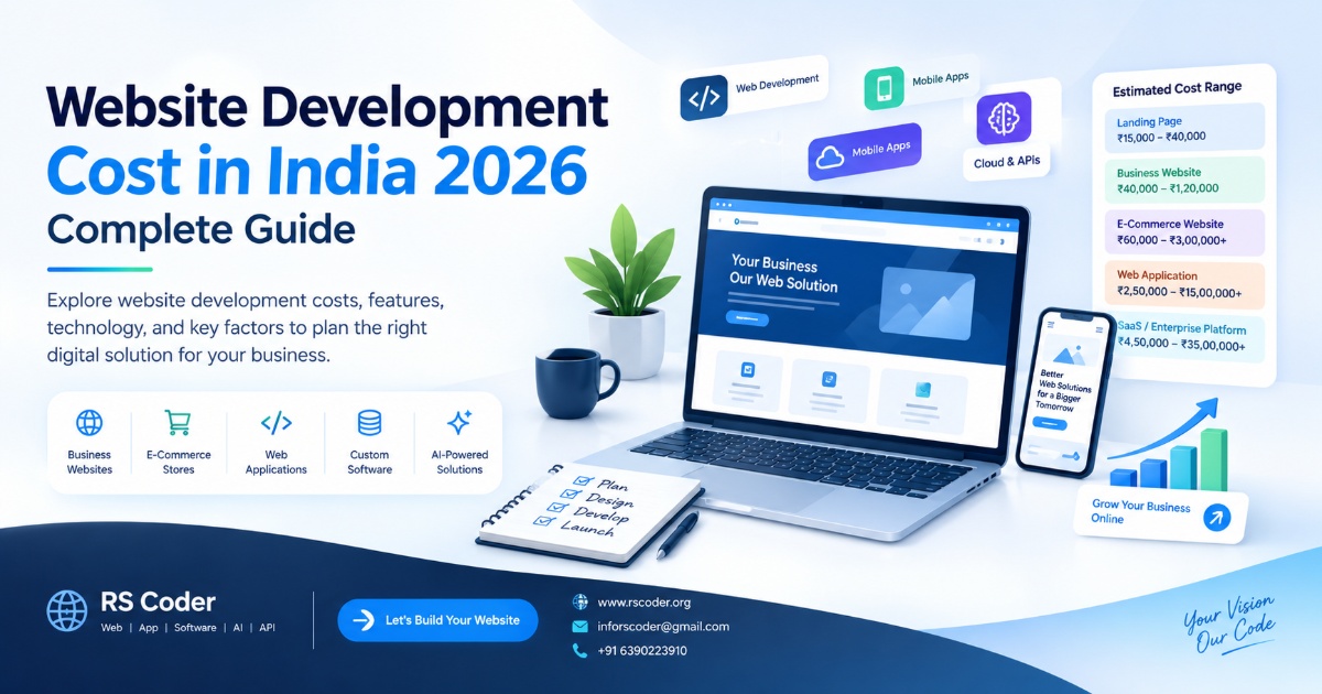 Website Development Cost in India 2026: Complete Guide
