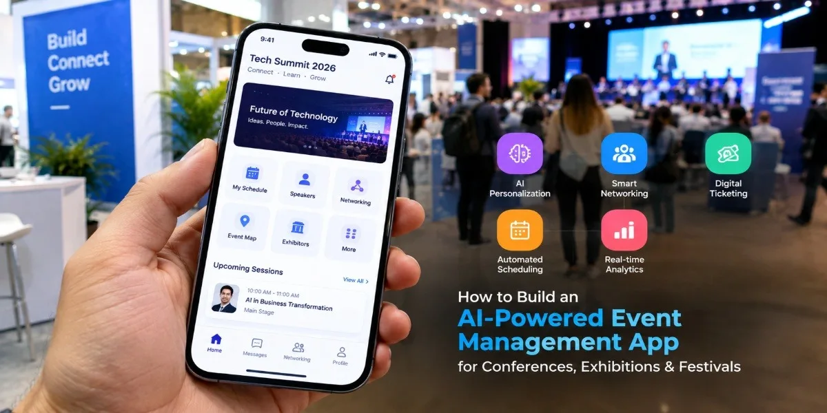 How to Build an AI-Powered Event Management App for Conferences, Exhibitions & Festivals