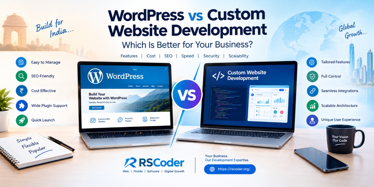 WordPress vs Custom Website Development: Which Is Better in 2026?