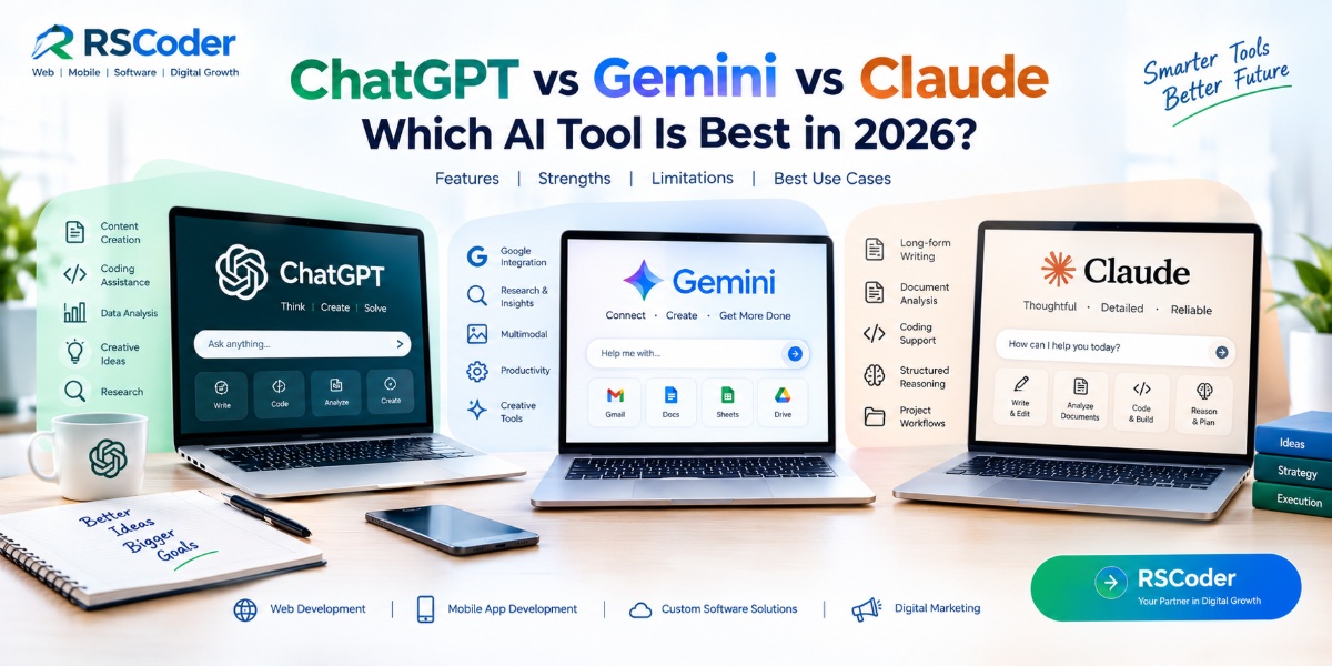 ChatGPT vs Gemini vs Claude: Which AI Tool Is Best in 2026?
