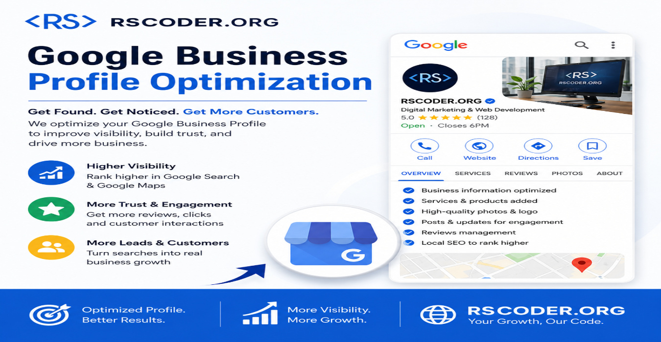 Google Business Profile Optimization services