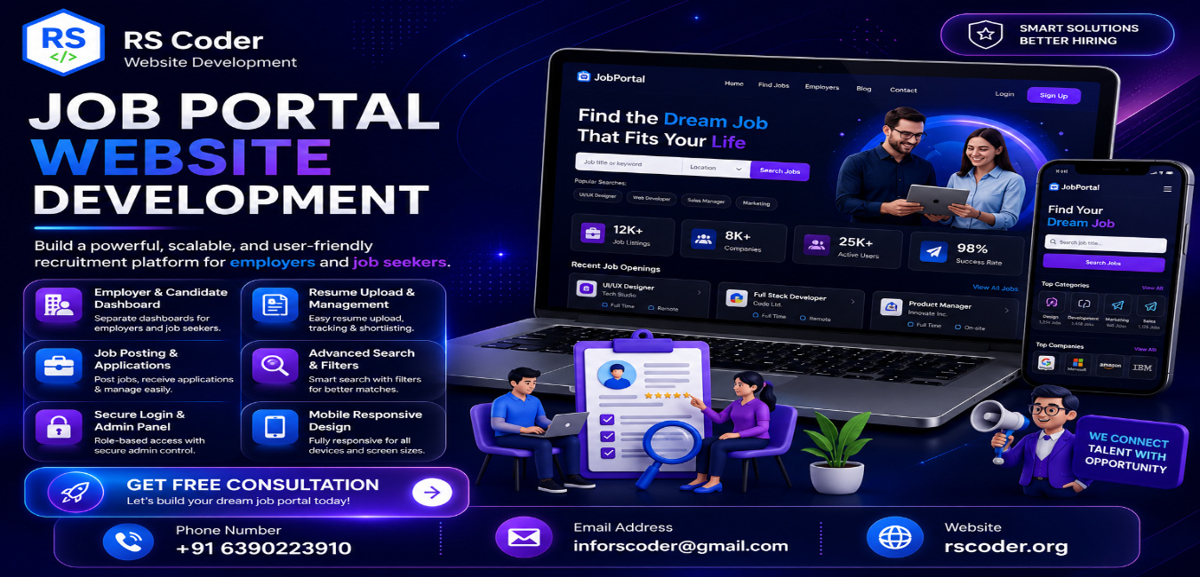 Job Portal Web Design