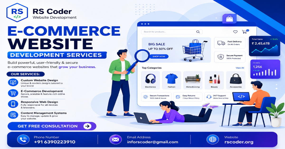 E-Commerce Web Design