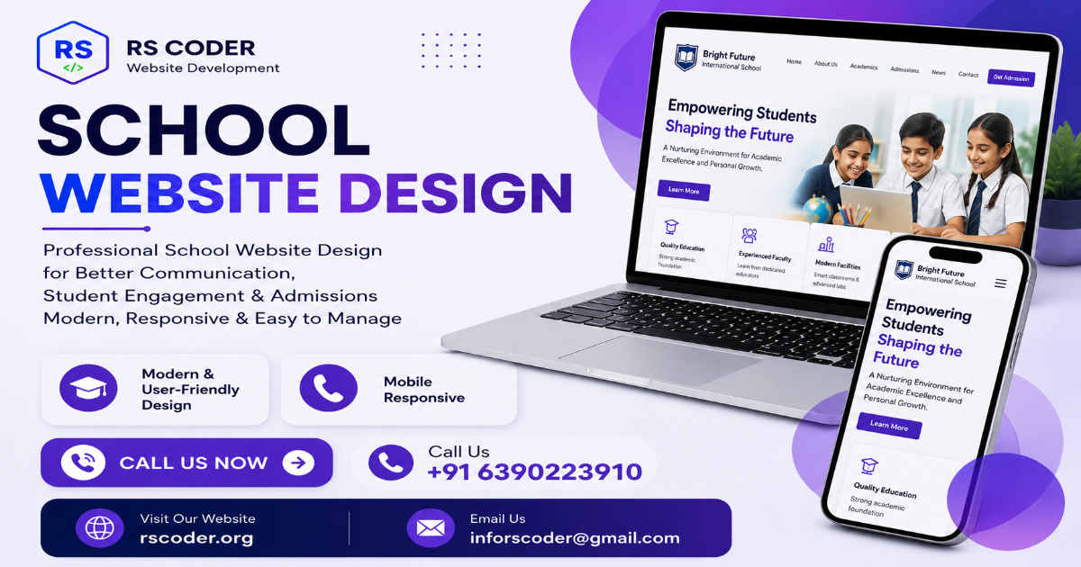 School Website Design