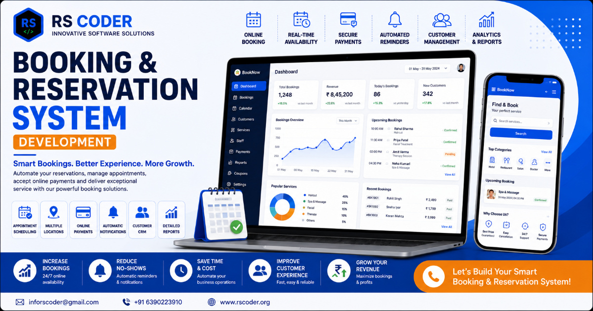 Booking & Reservation Management System