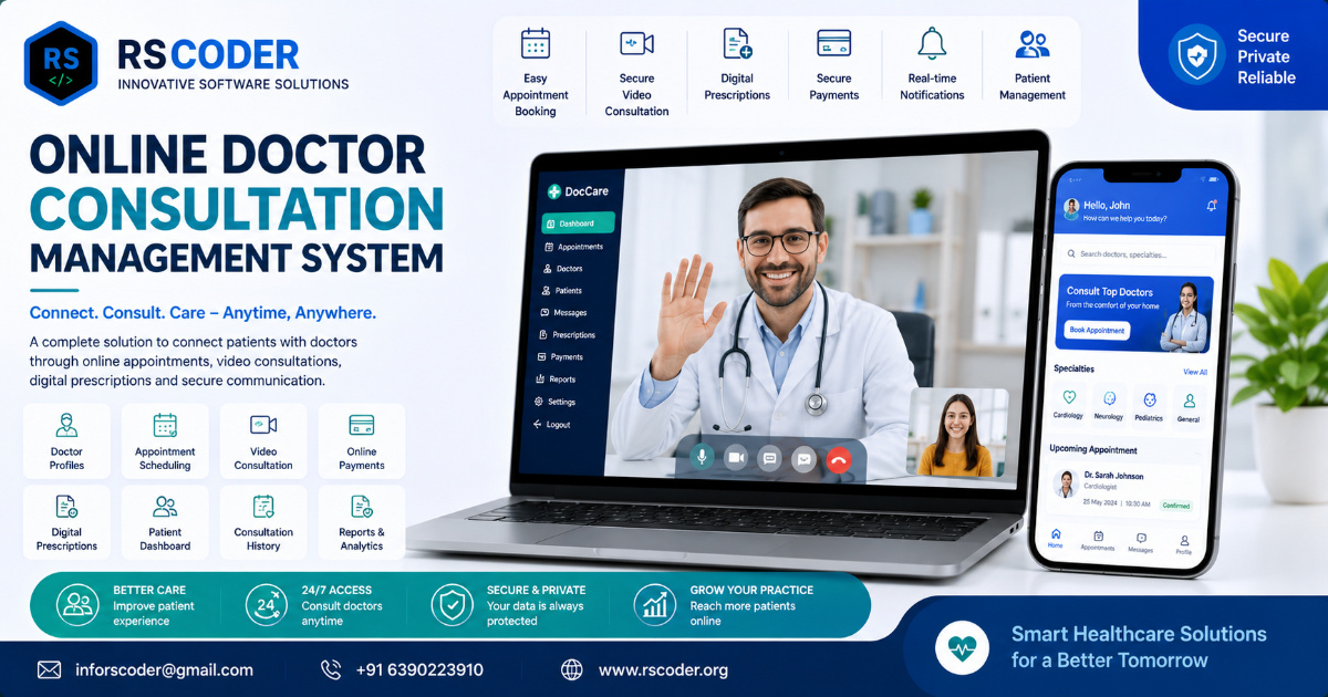 Online Doctor Consultation Management system