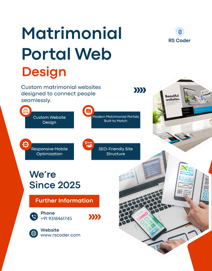 Matrimonial Portal Web Design