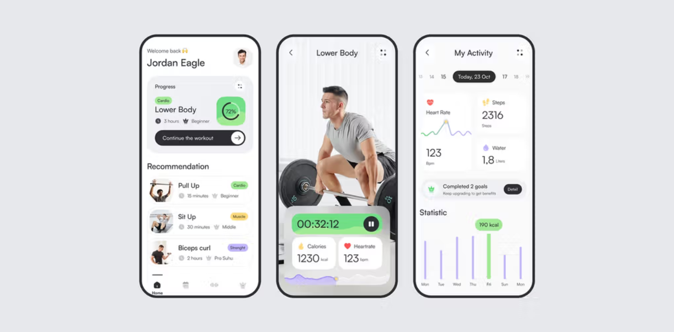 Fitness Tracking Mobile App