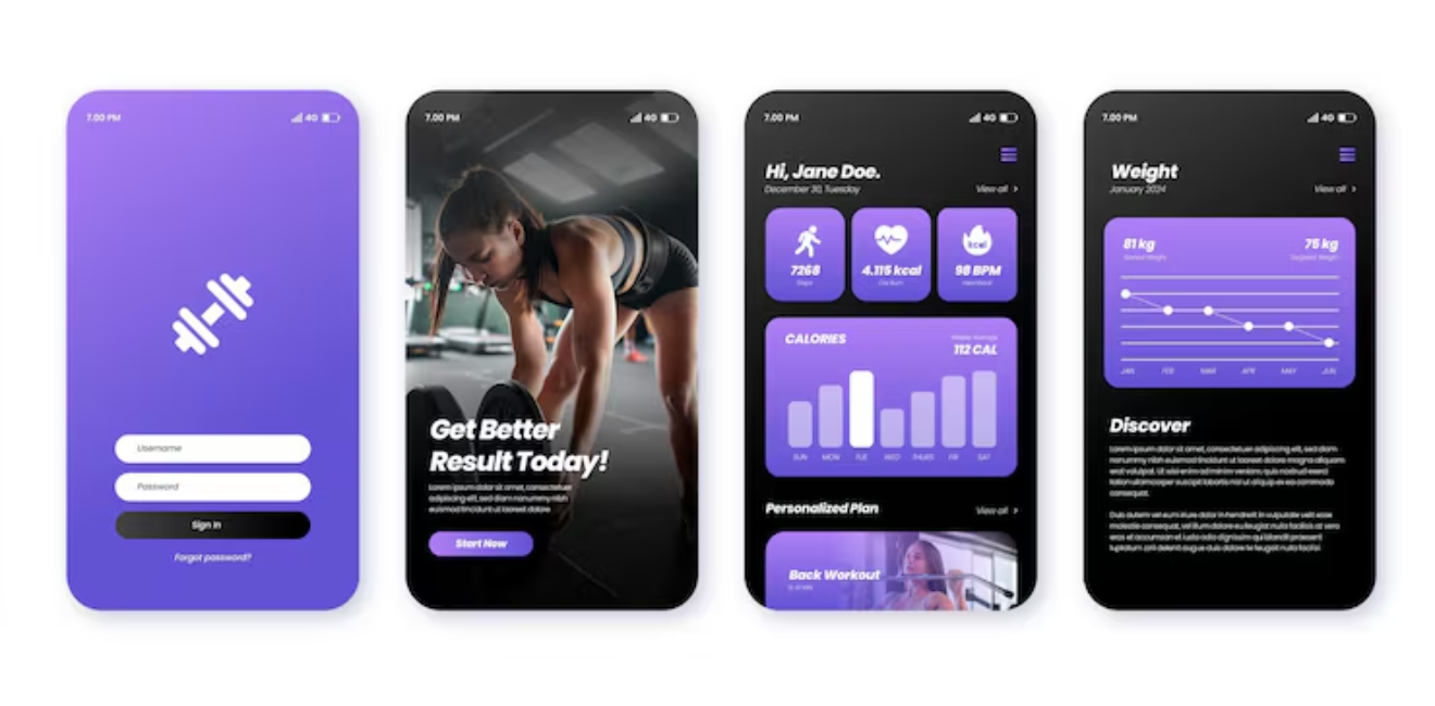 Fitness Tracking Mobile App
