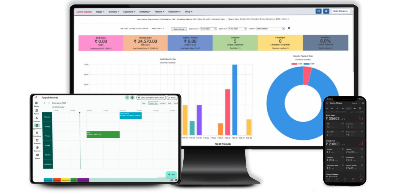 Smart Spa & Salon Management