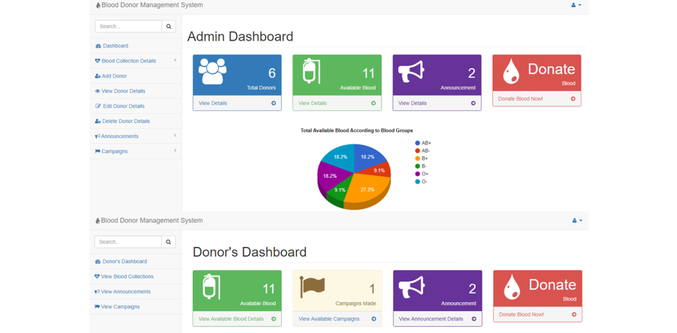 Blood Bank Management System