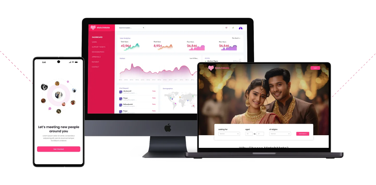 Matrimonial Portal Web Design