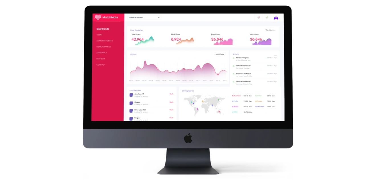 Matrimonial Portal Web Design