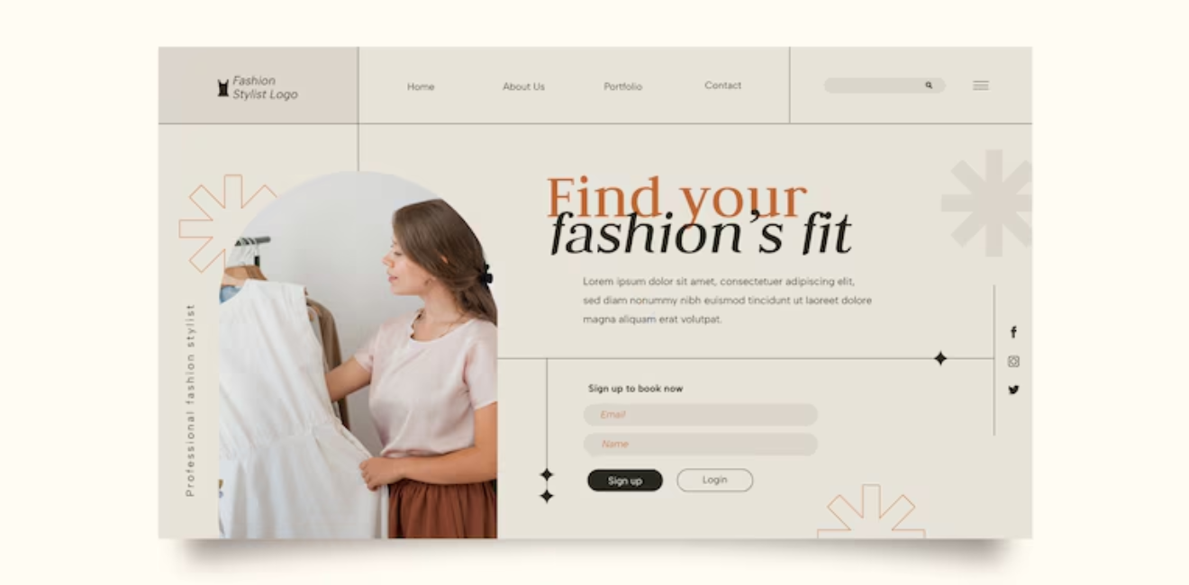 Fashion Web Design