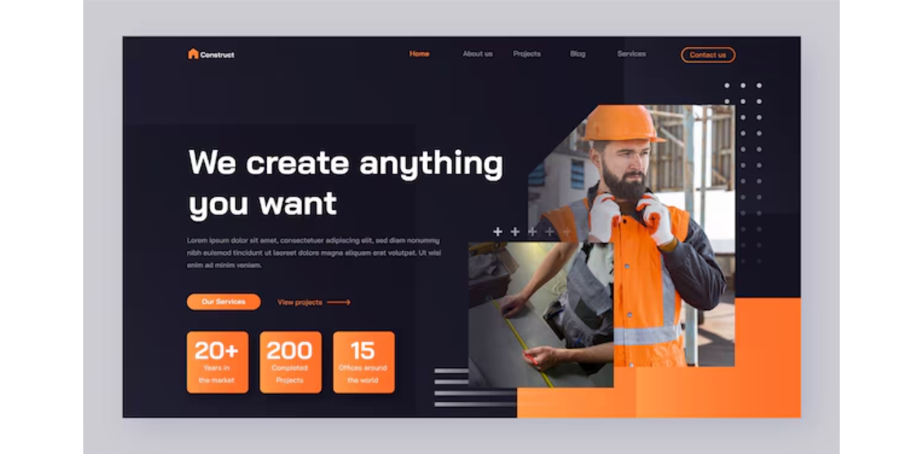 Construction Web Design