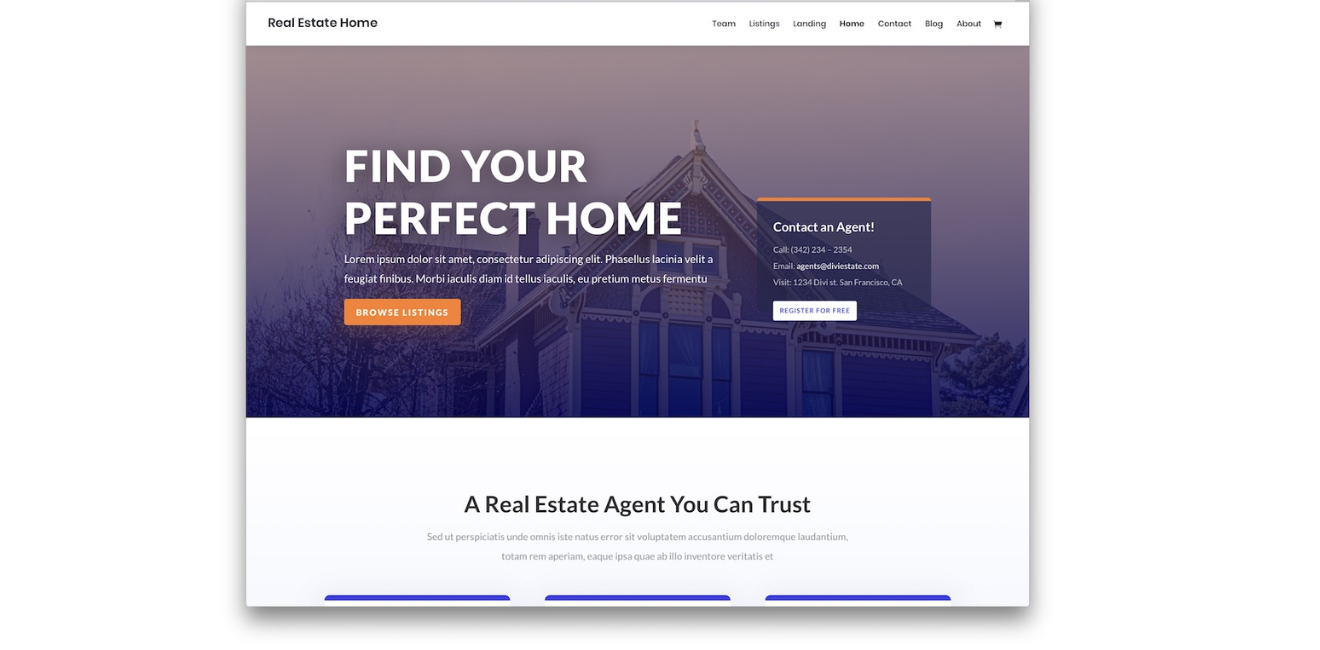 Real Estate Websites