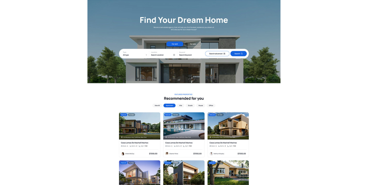 Real Estate Websites