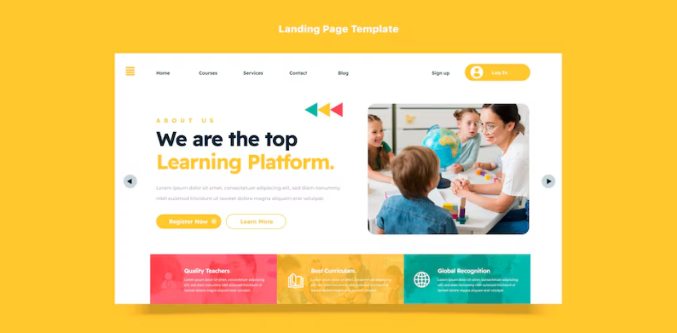 School Website Design