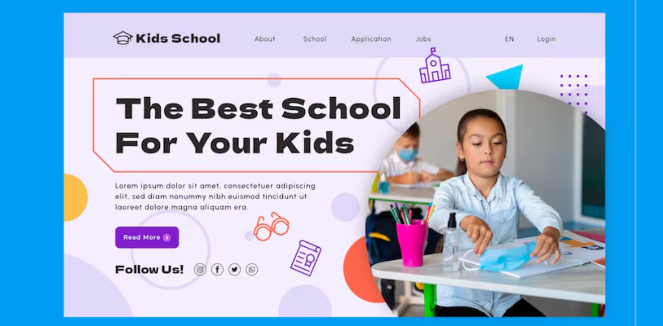 School Website Design