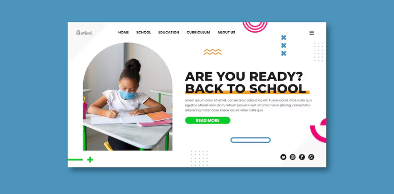 School Website Design