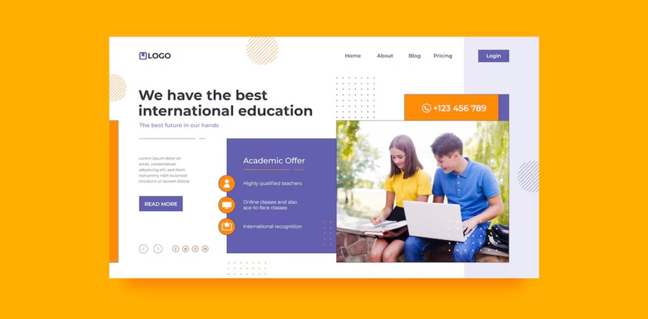 School Website Design