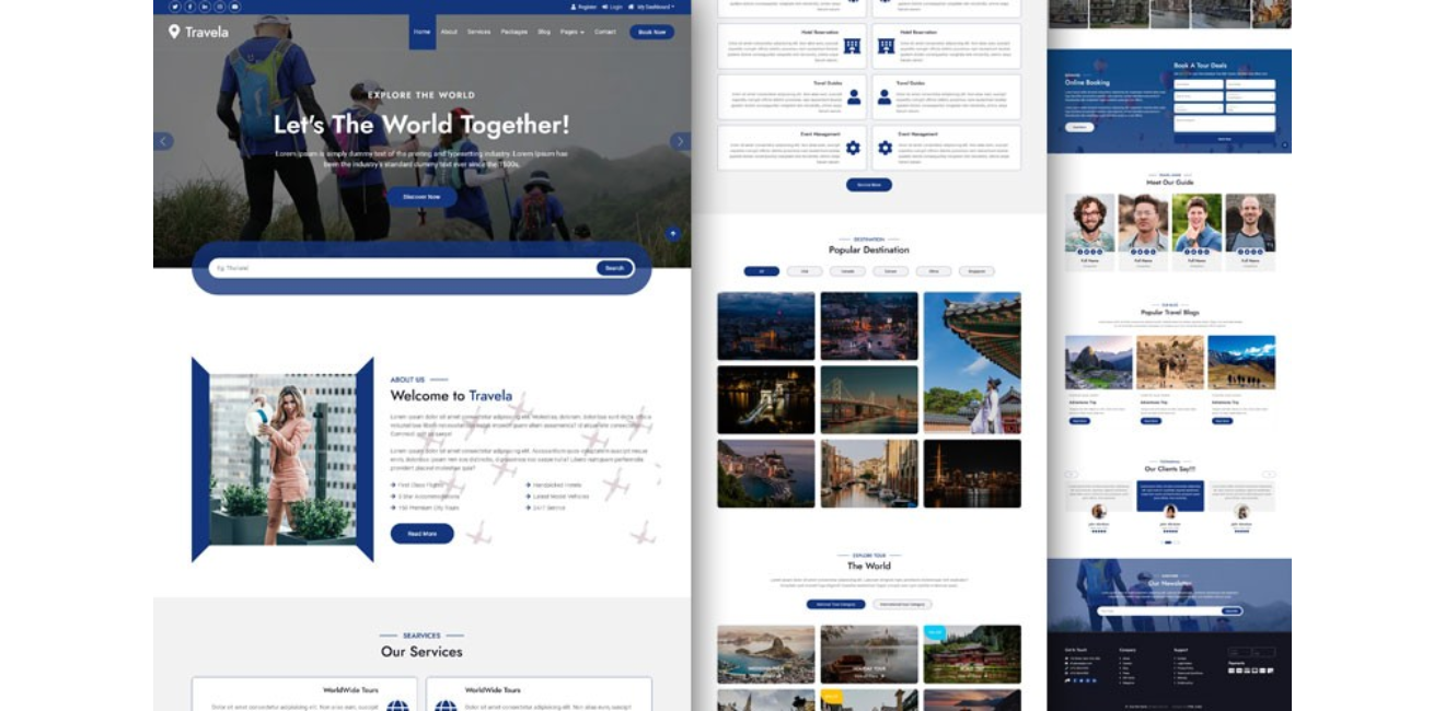 Tourism Web Design Services