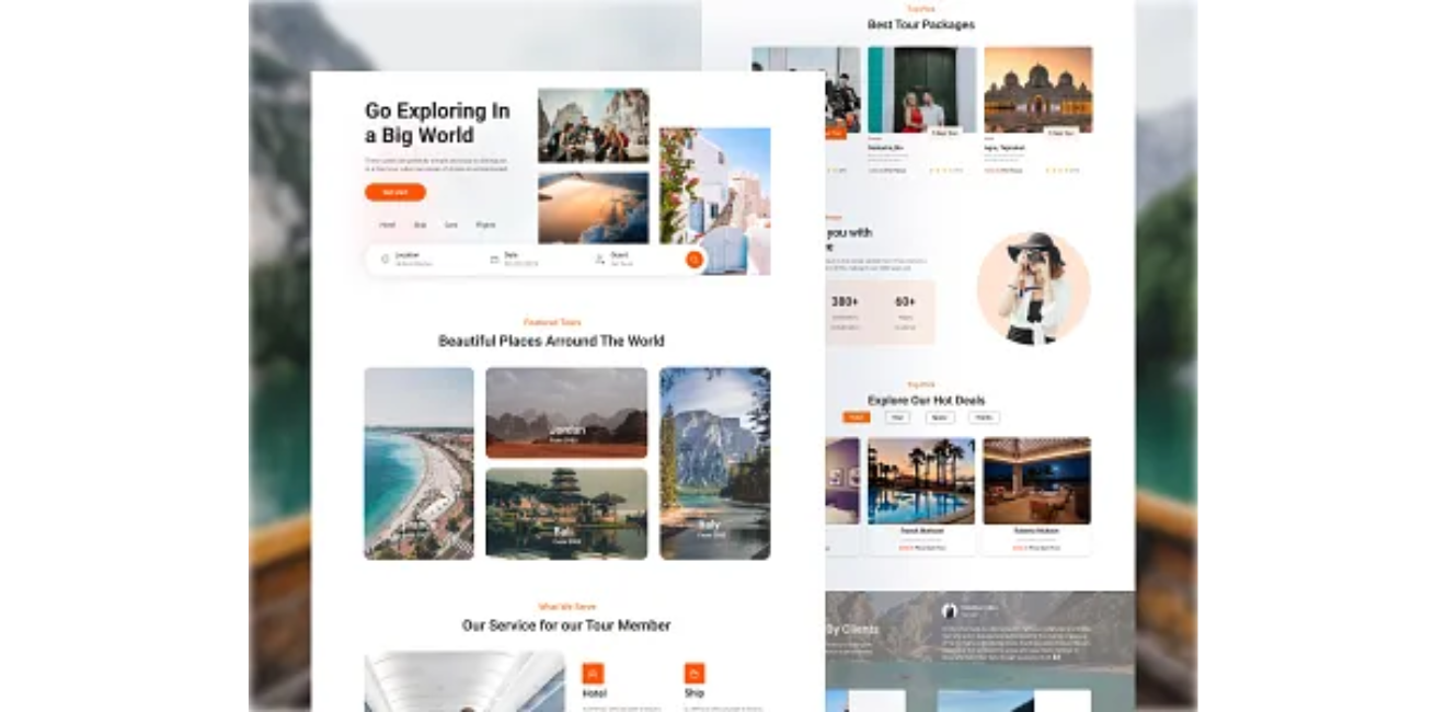 Tourism Web Design Services