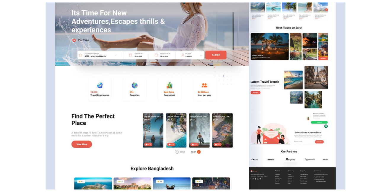 Tourism Web Design Services