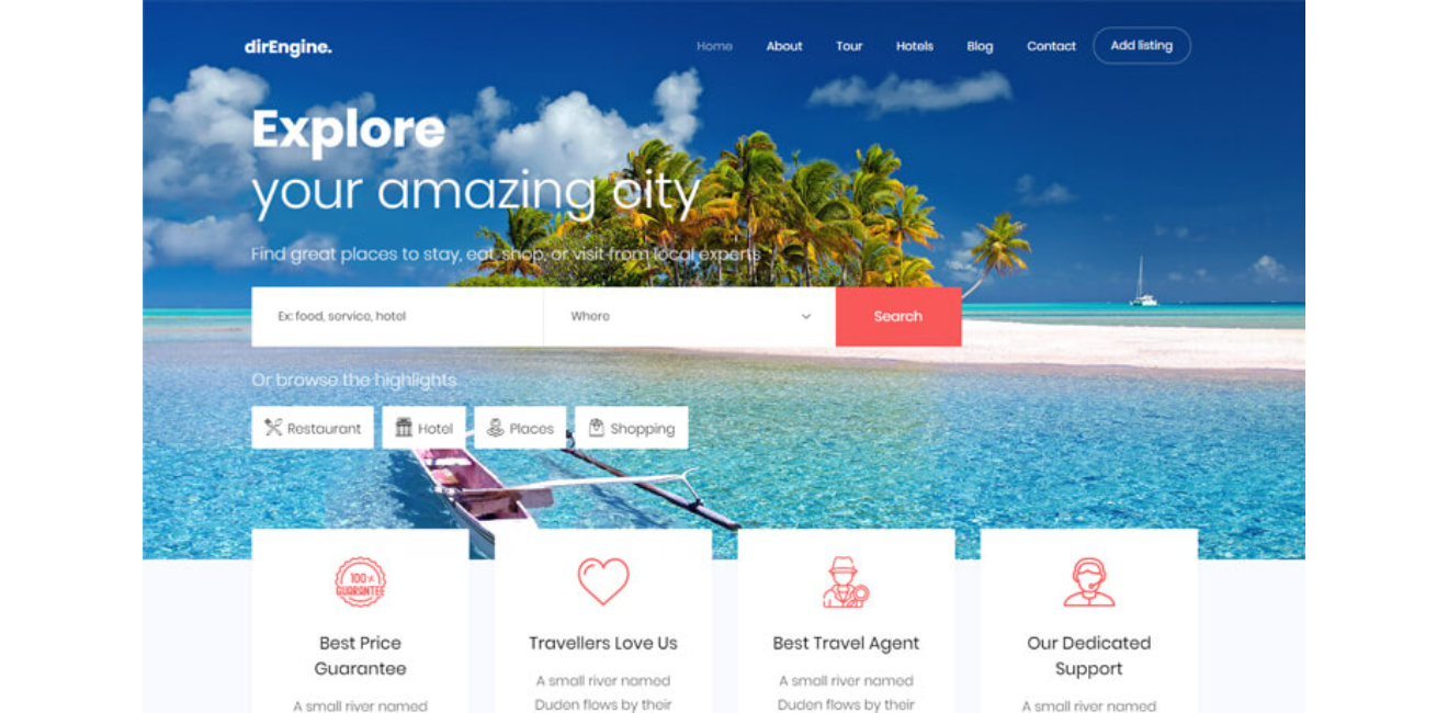 Tourism Web Design Services