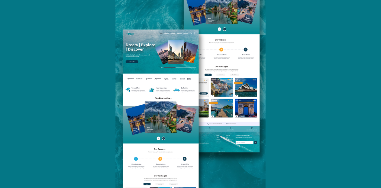 Tourism Web Design Services