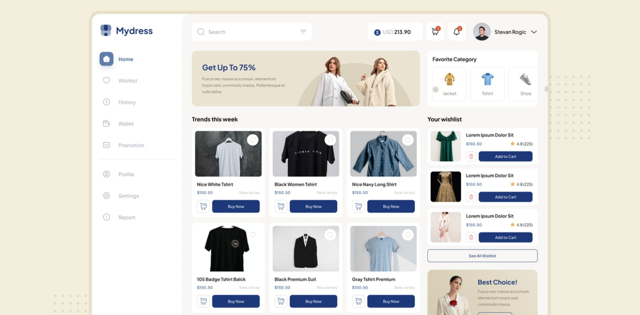 E-Commerce Web Design