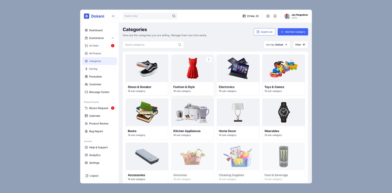 E-Commerce Web Design
