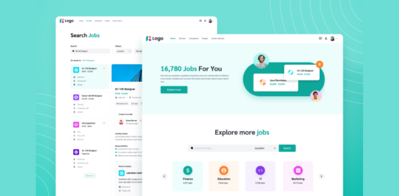 Job Portal Web Design