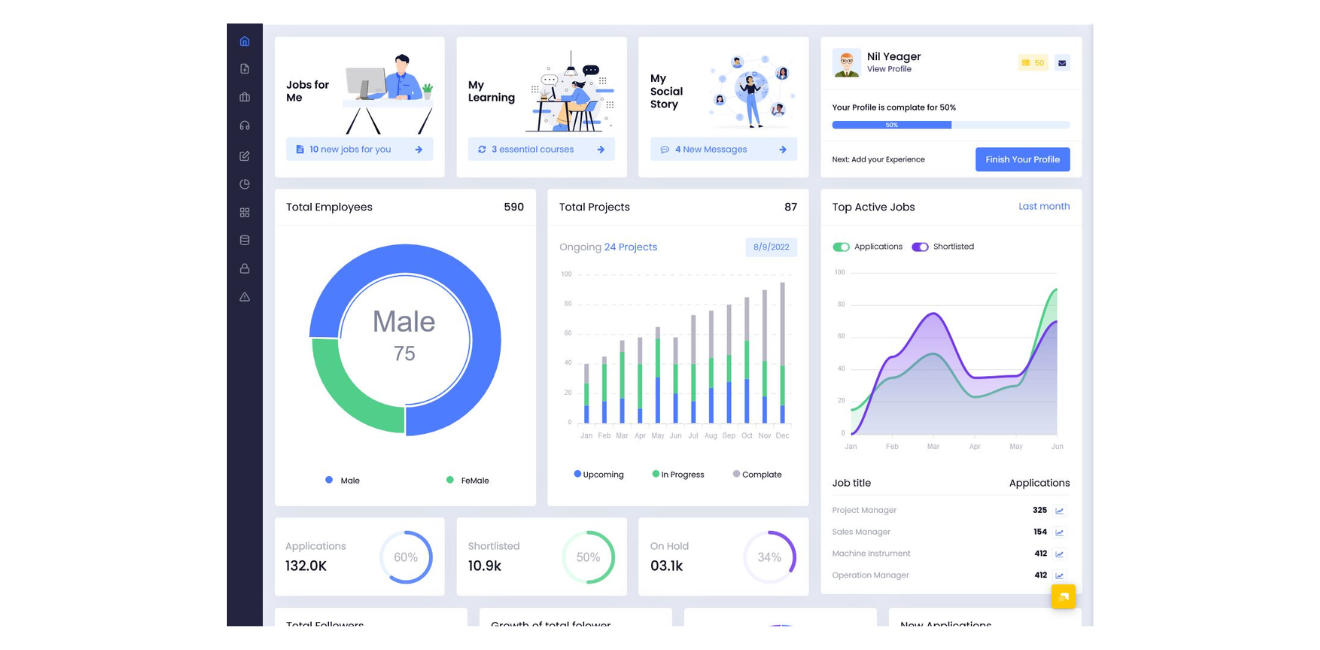 Job Portal Web Design