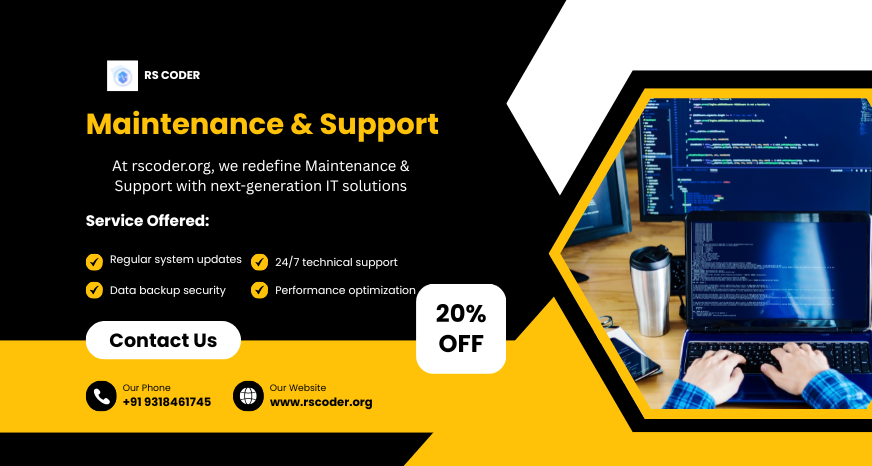 Maintenance & Support