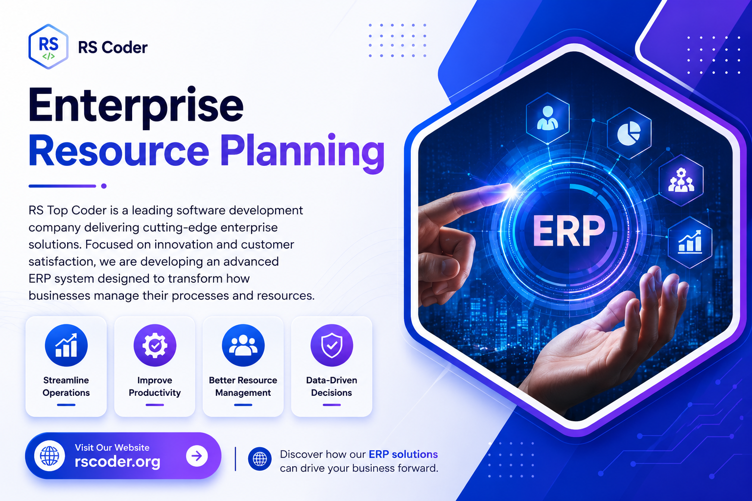 Enterprise Solutions (ERP/CRM/HRM)